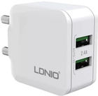 Ładowarka sieciowa Ldnio 2 x USB + kabel USB-C (A2201 Type C) - obraz 3