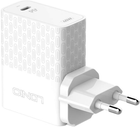 Ładowarka sieciowa Ldnio USB-C 40 W + kabelUSB-C - USB-C (A1405C Type C-Type C) - obraz 1