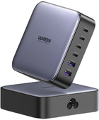 Мережевий зарядний пристрій Ugreen 2 x USB-A 4 x USB-C 200 W Black (6941876221448) - зображення 3