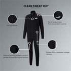 Спортивний костюм чоловічий Puma Clean Sweat Suit Fl 58584101 XL Чорний (4063697380332) - зображення 9