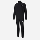 Спортивний костюм чоловічий Puma Clean Sweat Suit Fl 58584101 4XL Чорний (4063697380363) - зображення 8