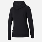 Худі жіноче Puma Ess Logo Hoodie Tr 58679101 L Чорне (4063697202313) - зображення 5