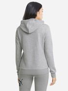 Bluza z kapturem damska Puma Ess Logo Hoodie Tr 586791-04 2XL Szara (4063697203266) - obraz 2