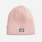 Czapka beanie Puma Classic Cuff Beanie 2482604 Różowa (4099683456729)