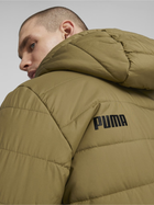 Kurtka przejściowa męska z kapturem Puma Ess Hooded Padded Jacket 84893893 M Brązowa (4099684039754) - obraz 5