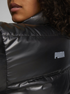 Kurtka puchowa damska zimowa Puma Style Down Shiny Puffer 84939601 S Czarna (4065449171106) - obraz 4