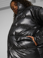 Пуховик зимовий короткий жіночий Puma Style Down Shiny Puffer 84939601 S Чорний (4065449171106) - зображення 5