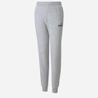 Dziecięce spodnie dresowe dla dziewczynki Puma Ess Sweatpants Tr Cl G 58703704 128 cm Jasnoszare (4063697160897) - obraz 5