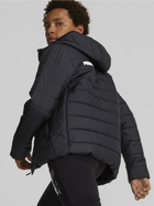Młodzieżowa kurtka przejściowa dla chłopca Puma Ess Hooded Padded Jacket 67055901 164 cm Czarna (4065449046404) - obraz 2