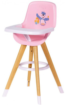 Krzesełko do karmienia lalek Zapf Creation Baby Born (4001167829271) - obraz 2