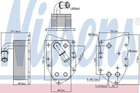 Радіатор масляний (теплообмінник) NISSENS 90805 Opel Astra, Meriva; Chevrolet Cruze 1075948S01, 55577343, 650085