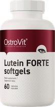 Харчова добавка OstroVit Lutein FORTE 60 желатинових капсул (5903246224092)