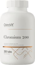 Харчова добавка OstroVit Chromium 200 mg 200 таблеток (5903246229196) - зображення 1