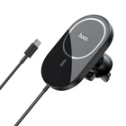 Держатель HOCO Powerful magnetic wireless charging car holder CA90 15Вт black