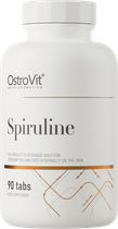 Suplement diety OstroVit Spiruline 90 tabletek (5902232619331) - obraz 1