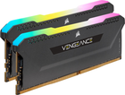 Оперативна память Corsair DDR4-3600 16384MB PC4-28800 (Kit of 2x8192) Vengeance RGB PRO SL Black (CMH16GX4M2Z3600C18) - зображення 3