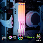 Pamięć RAM Kingston Fury DDR5-6400 16384MB PC5-51200 Beast RGB White (KF564C32BWEA-16) - obraz 4