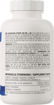 Харчова добавка OstroVit Magnesium Citrate 400 mg + B6 90 таблеток (5903246229516) - зображення 2