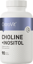 Харчова добавка OstroVit Choline + Inositol 90 таблеток (5903246229950) - зображення 1