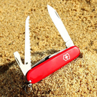 Комплект Victorinox Нож Camper 1.3613 + Чехол для ножа универсальный на липучке + Фонарь - изображение 3