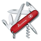Комплект Victorinox Нож Camper Red 1.3613.71 + Чехол для ножа универсальный на липучке + Фонарь - изображение 1