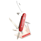 Комплект Victorinox Ніж Camper Red 1.3613.71 + Чохол для ножа універсальний на липучці + Ліхтар - зображення 3