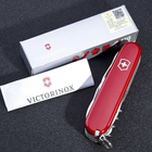 Комплект Victorinox Ніж Huntsman Red 1.3713 + Подарункова коробка для ножа 91мм vix-2 - зображення 6