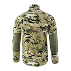 Тактична кофта фліс A973 Camouflage CP 2XL - зображення 2