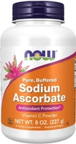 Аскорбат натрію Now Foods Sodium Ascorbate Pure Buffered 227г