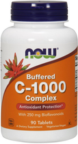 Вітамін С NOW C-1000 Complex Buffered 90 таб