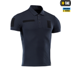 Тактическое поло Navy M-Tac Dark Blue 65/35 3XL - изображение 3