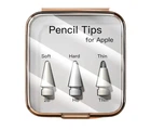 Набір змінних наконечників VUUV для стилуса Apple Pencil і Airon AirPencil 2B, HB Білі 3 шт