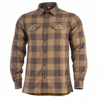 Рубашка Pentagon Drifter Flannel клетка коричневая S