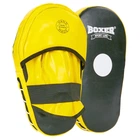 Лапа Пряма подовжена шкіряна (2шт) BOXER (р-р 38х18х4, 5см, Чорно-жовтий) (2006-01_Чорно-жовтий)