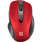Беспроводная безшумная мышка Defender Prime MB-053 6 кн 1600 dpi Red-Black (52052)