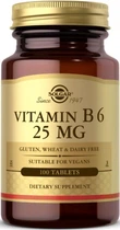 Вітамін Б6 Солгар Solgar Vitamin B6 25 mg 100 таб