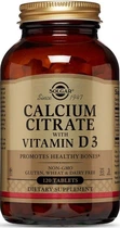 Кальцій цитрат D3 Solgar Calcium Citrate with vit D3 120 таблеток