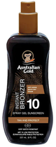 Żel-spray przeciwsłoneczny Australian Gold Instant SPF 10 z natychmiastowym bronzerem 237 ml (0054402720905) - obraz 1
