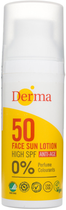 Сонцезахисний лосьйон для обличчя Derma Face Sun SPF 50 50 мл (5709954038552) - зображення 1