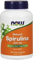 Натуральна добавка Now Foods Spirulina 500 мг Капсули