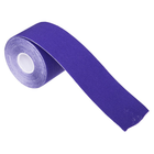 Кинезио тейп пластырь Kinesio Tape SP-Sport My Fit 5504-5 ширина 5см длина 5м Violet - изображение 2