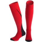 Гетры футбольные мужские Zelart Pro Action 04L размер 40-45 Red-Black