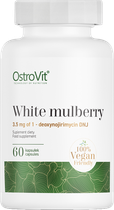 Харчова добавка OstroVit White Mulberry VEGE 60 капсул (5903246227239) - зображення 1