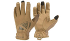 Тактичні сенсорні рукавиці розмір L Helikon-Tex Direct Action Light Gloves Койот (GL-LGHT-PES-CBR-L) - зображення 1