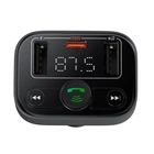 FM-трансмиттер Baseus 2хUSB/Type-C PD18W Bluetooth S-09 Lite (C10762300113-00)