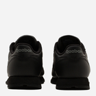 Жіночі кросівки Reebok Classic Leather 2267 35.5 Чорні (889131553513) - зображення 6