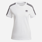Футболка бавовняна жіноча adidas 3-Stripes Tee W GN2913 36 Біла (4064044765383) - зображення 3
