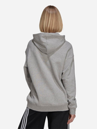 Худі оверсайз жіноче adidas Adicolor Trefoil Hoodie H33589 38 Сіре (4064055604015) - зображення 2