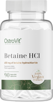 Suplement diety OstroVit Betaine HCL 90 kapsułek (5903933904016) - obraz 1