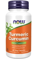 Добавка натуральна Now Foods Curcumin extract 95% 665 мг Капсули